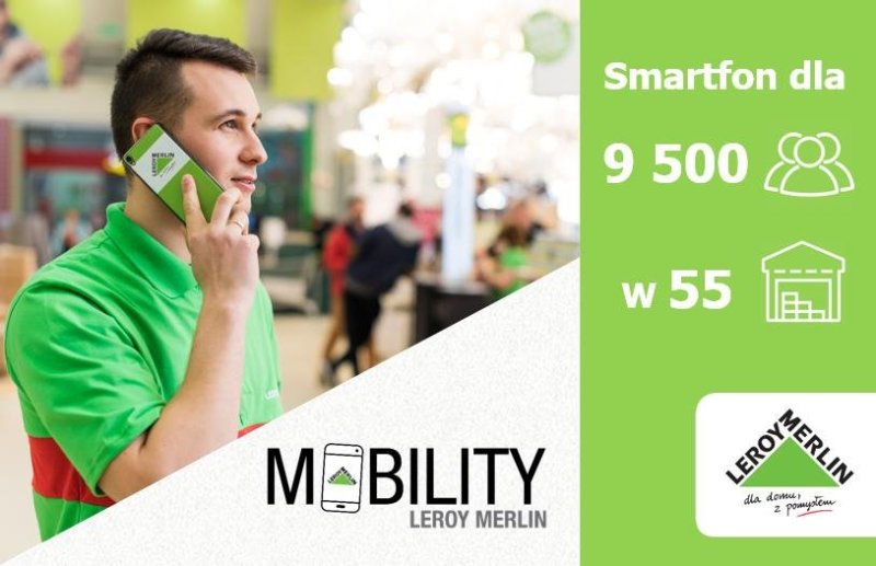 Mobility Smartfon Dla Kazdego Pracownika W Leroy Merlin Polska Beedifferent